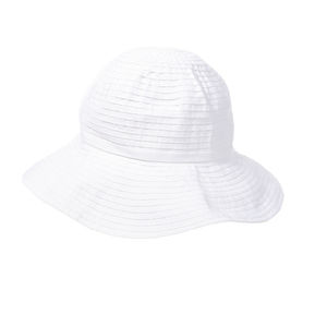 GREVI WHITE PANAMA HAT | WOMENS SIZE XS